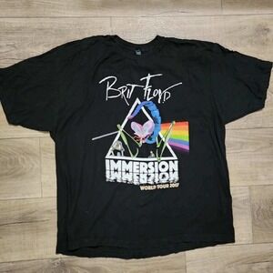 Brit Floyd Immersion World Tour 2017 Concert T-Shirt Black Mens XXL Pink Floyd